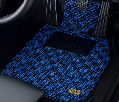 FLAXY installed in a vehicle in Brilliant Blue