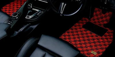 Gran' FLAXY KARO floor mat
